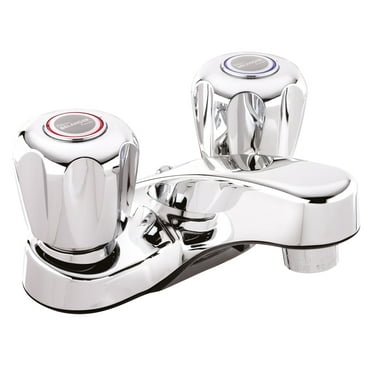 Keeney Manufacturing EBA74WCP Dual Handle Metallic Bathroom Faucet Keeney Manufacturing EBA74WCP Dual Handle Metallic Bathroom Faucet